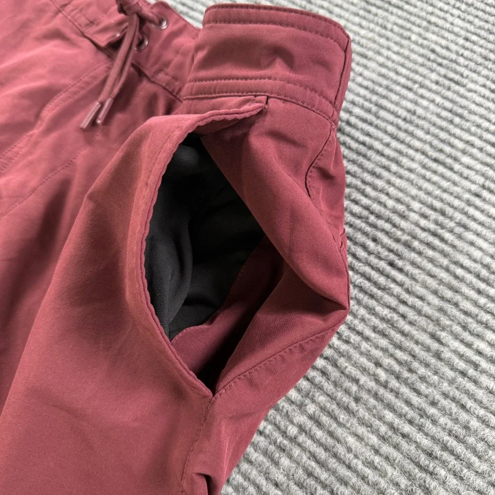 Ten Thousand Interval Shorts Mens 28 Burgundy Maroon 7